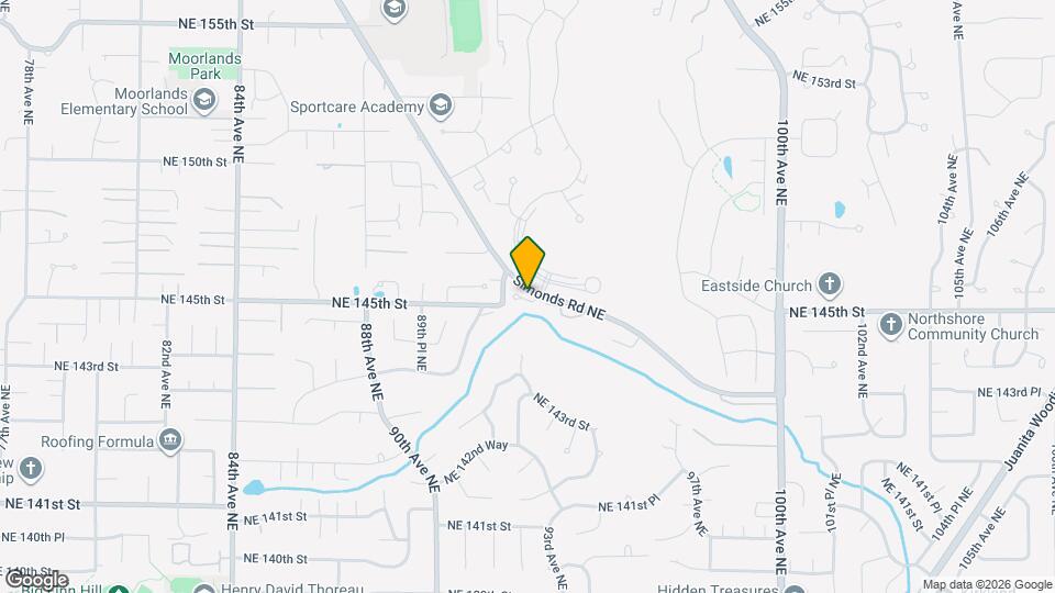 14505 Simonds Rd NE Map and Location Details