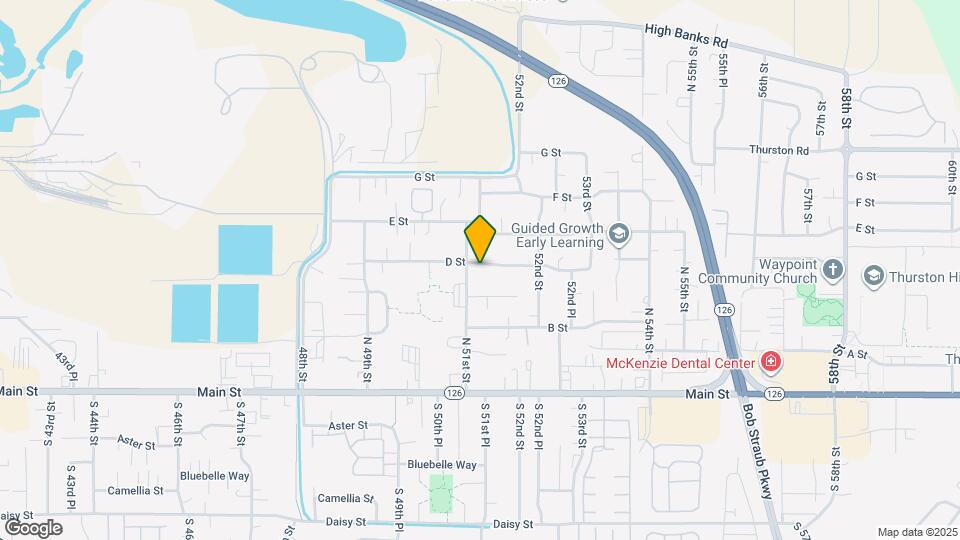 5111 D St Map and Location Details