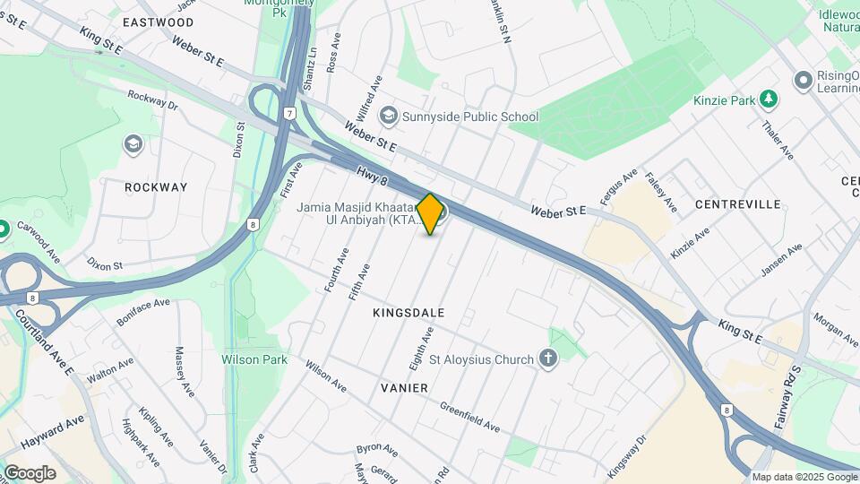 46 Franklin St S Map and Location Details