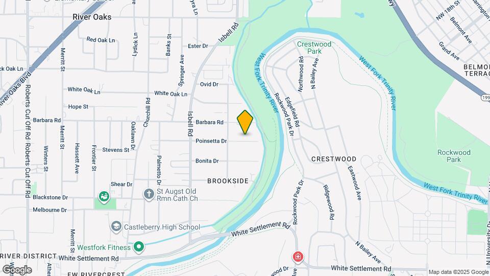 4216 Poinsetta Dr, Unit B Map and Location Details