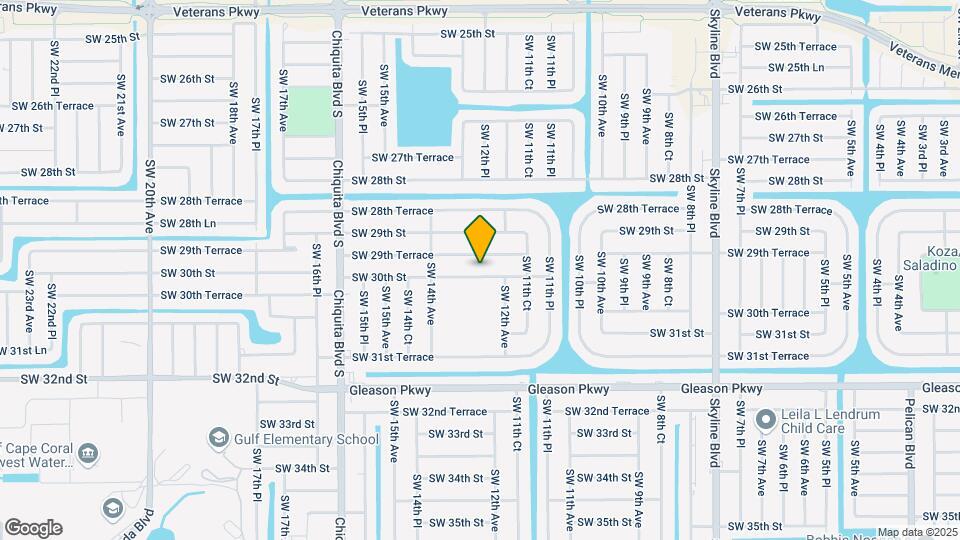 1217 SW 30th St Map and Location Details