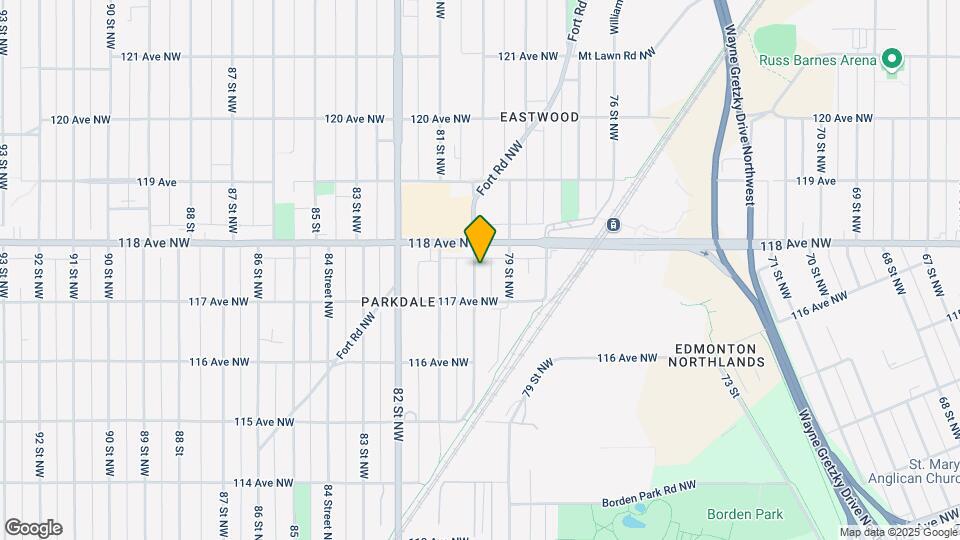 11725 80 St NW Map and Location Details