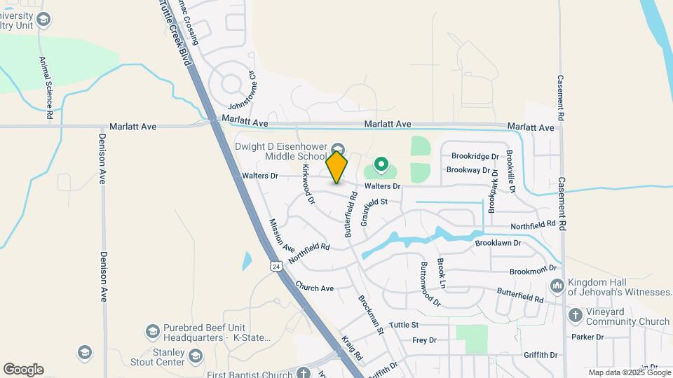 610 Goodrich Dr Map and Location Details