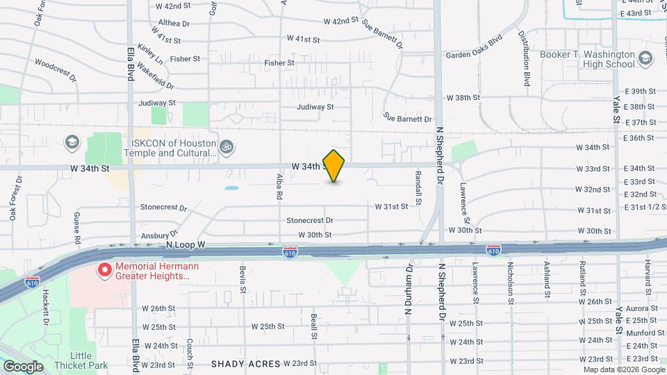 905 Garden Oaks Terrace Map and Location Details