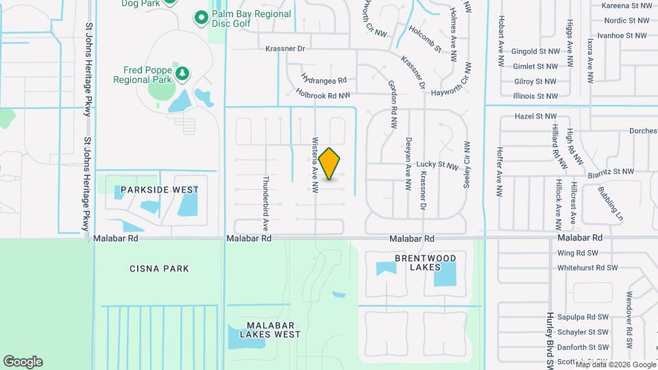 1751 Nandina Ct NW Map and Location Details