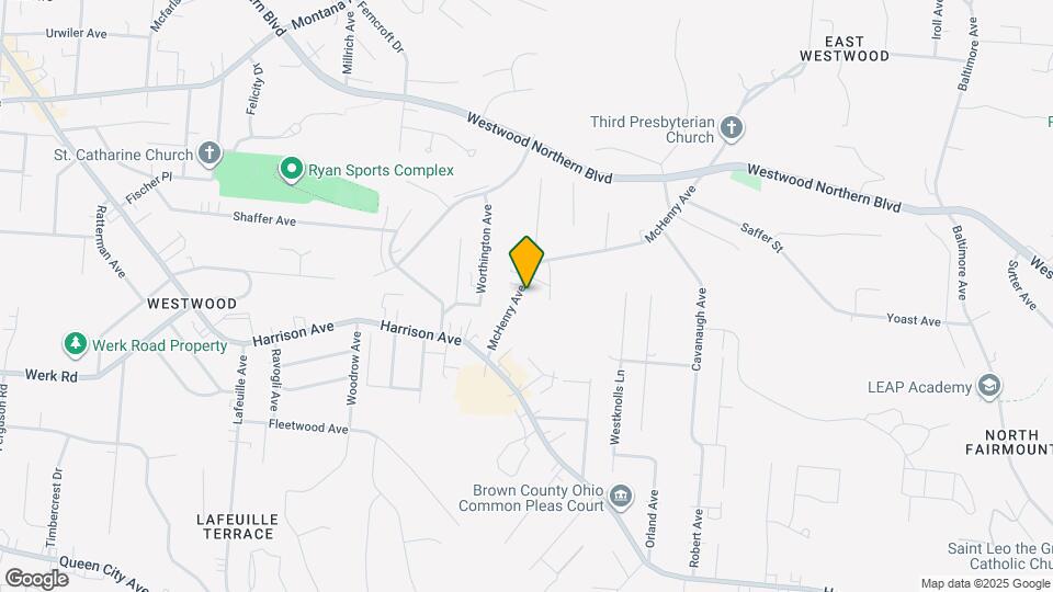 3054 McHenry Ave Map and Location Details