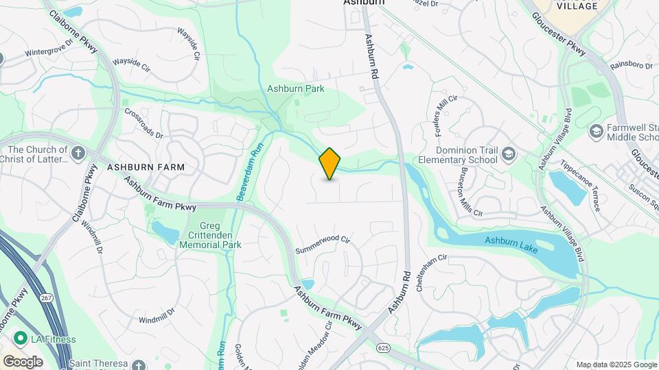 21021 Glendower Ct Map and Location Details