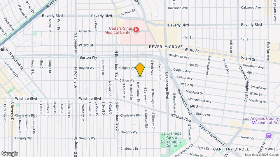 8661 Clifton Way Map and Location Details