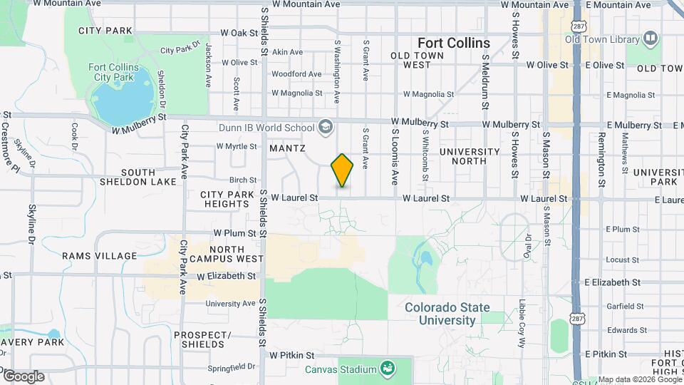 648 S Washington Ave Map and Location Details