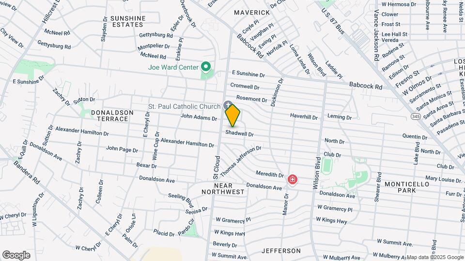 427 Shadwell Dr Map and Location Details
