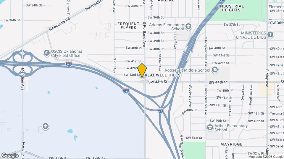 3705 SW 44th St Map and Location Details