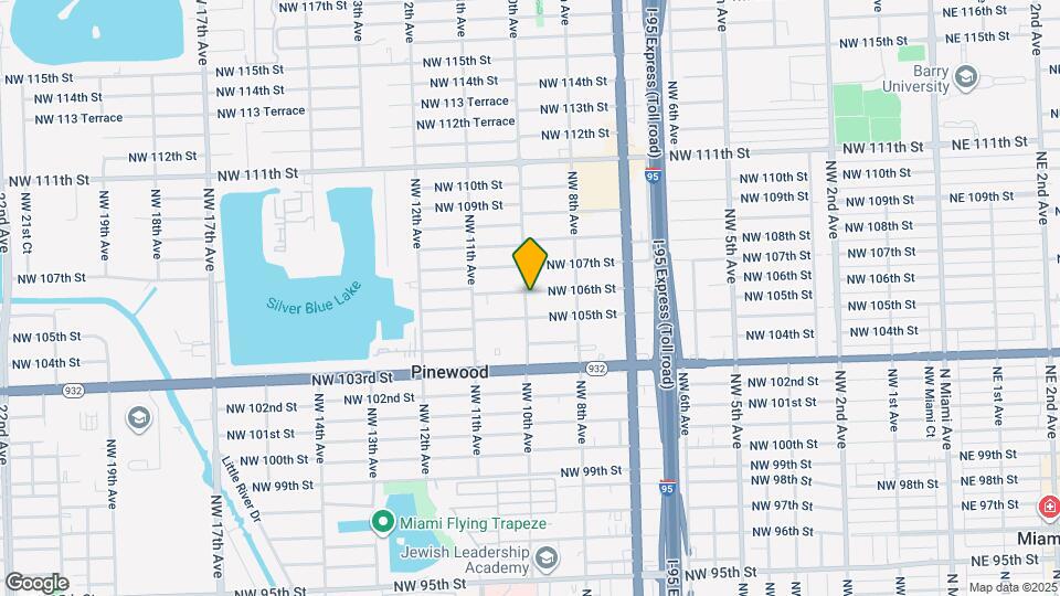 890 NW 106th St Map and Location Details