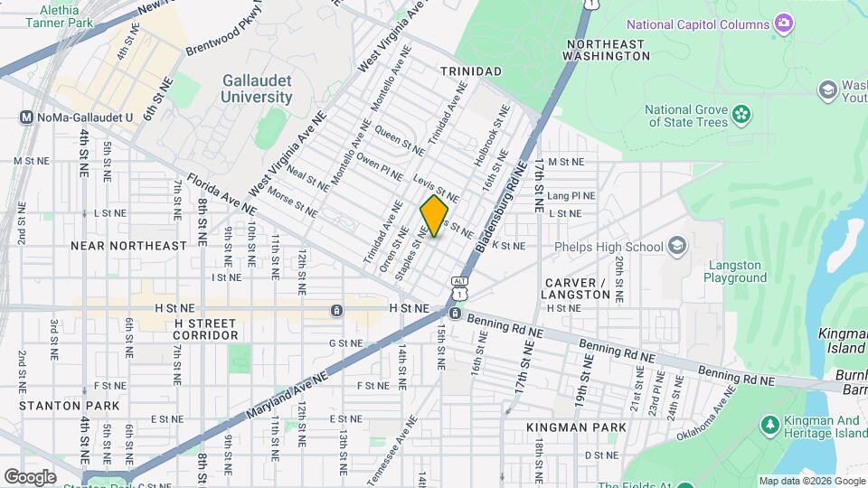 1310 Holbrook St NE Map and Location Details