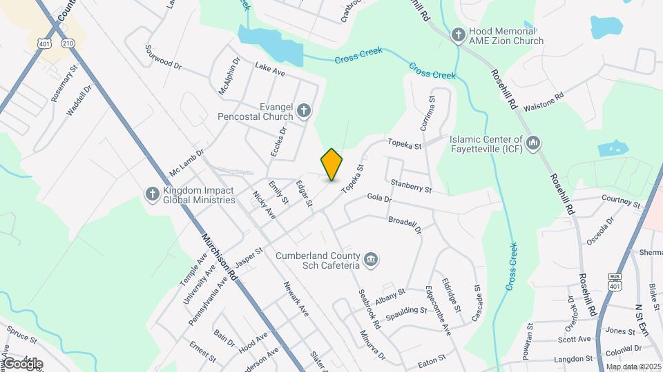 707 Wilma St Map and Location Details