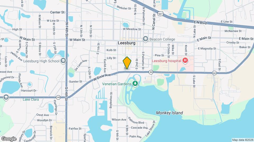 512 W Dixie Ave Map and Location Details