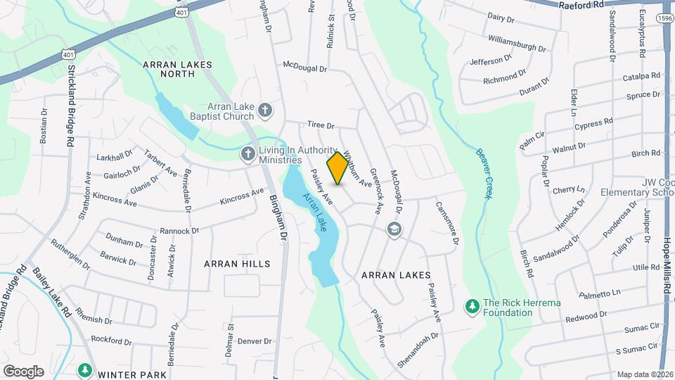 1448 Keswick Dr Map and Location Details