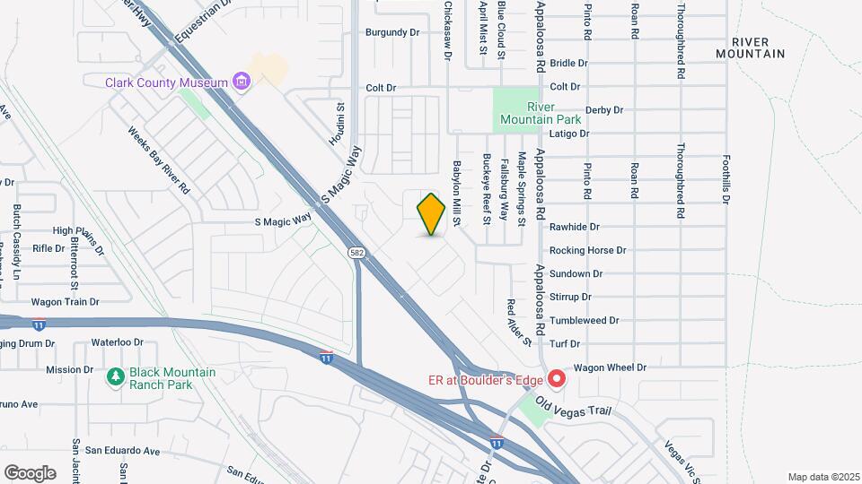2119 Del Aqua Ave Map and Location Details