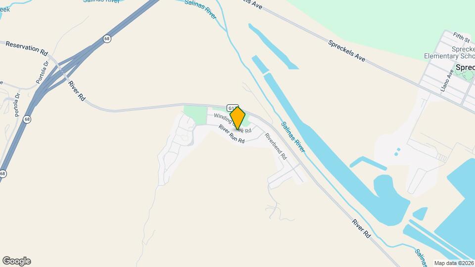 17630 Winding Creek Rd Map and Location Details
