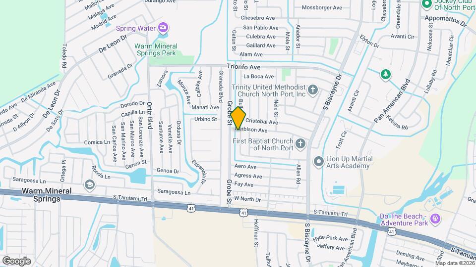 5037 Bullard St Map and Location Details