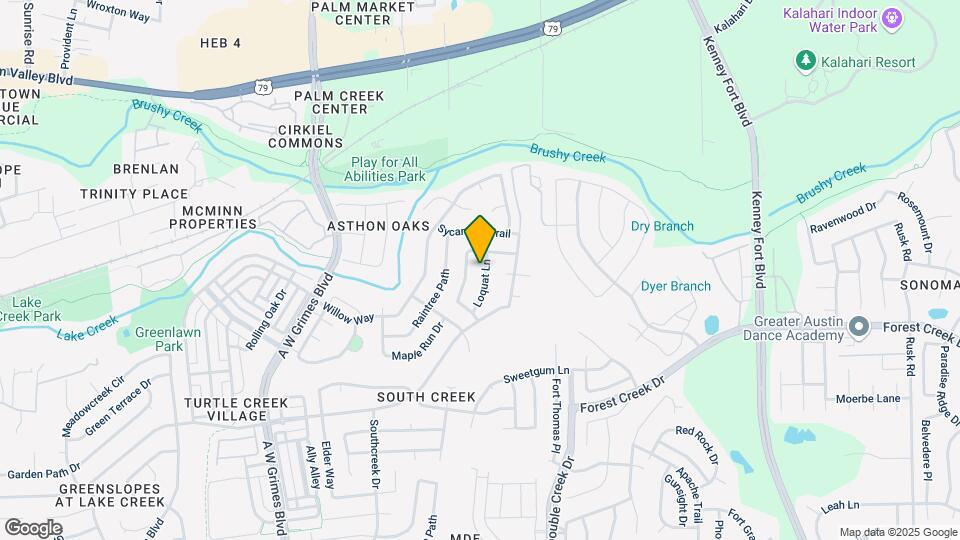 2317 Loquat Ln Map and Location Details