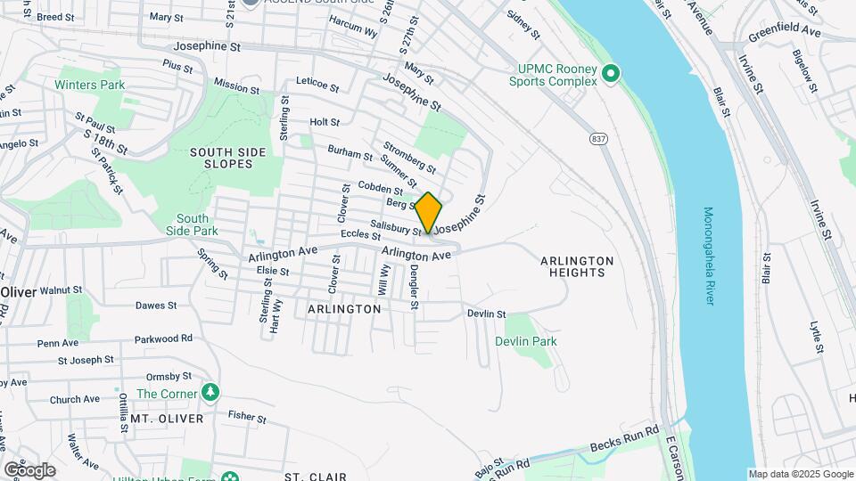 2834 Salisbury St Map and Location Details