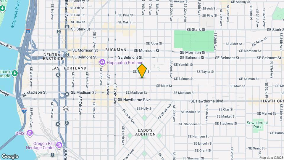 1203 SE 16th Ave Map and Location Details
