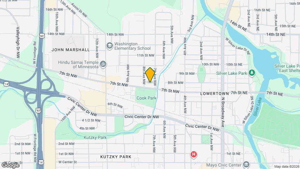 711 7th St NW Map and Location Details
