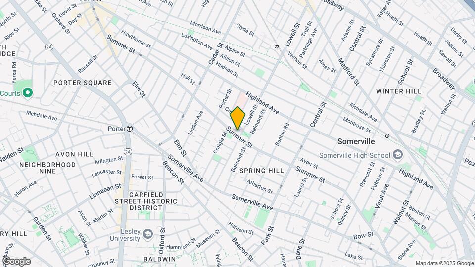207 Summer St Mapa y Detalles de la Ubicación