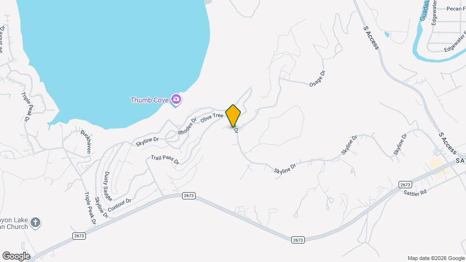 1654 Skyline Dr Map and Location Details