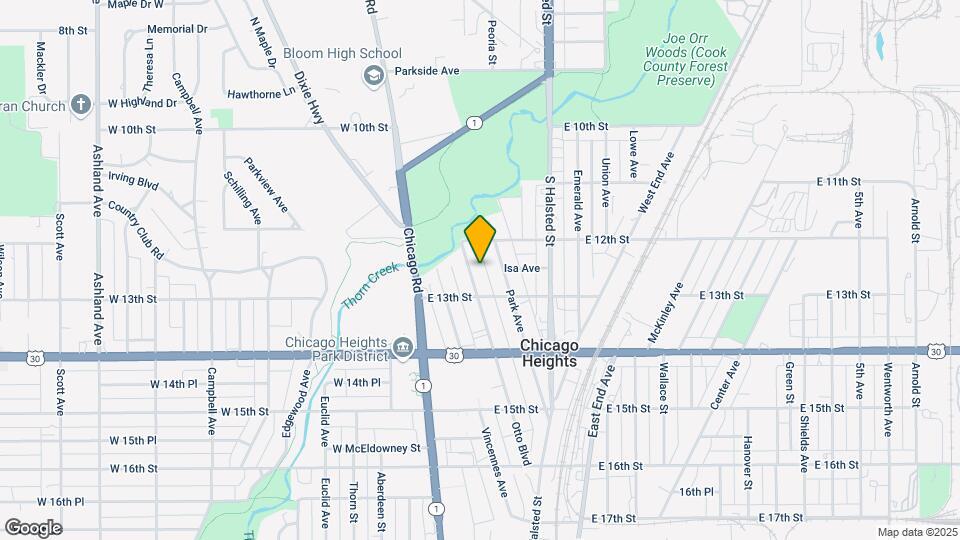 1227 Otto Blvd Map and Location Details