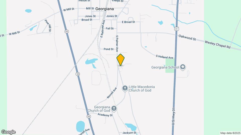 Casey Woods Map and Location Details