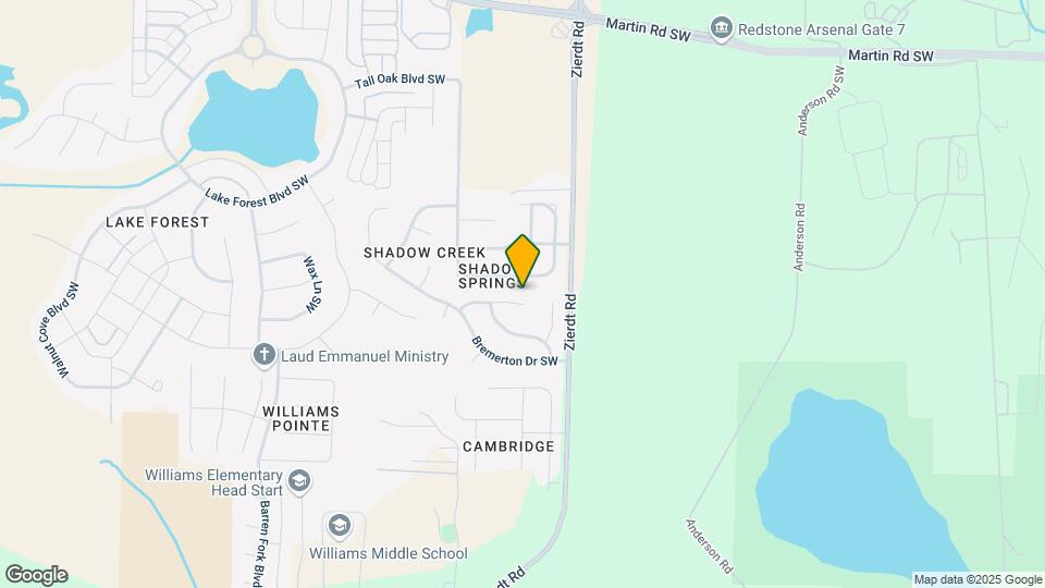 125 Cloverwood Dr SW Map and Location Details