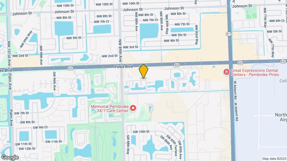 8606 SW 3rd St-Unit -106 Map and Location Details