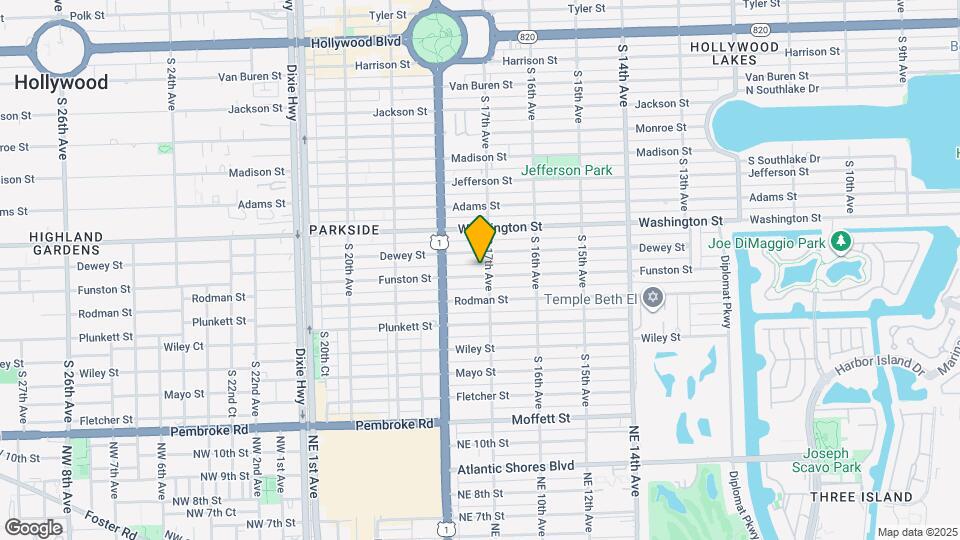 1711 Funston St Map and Location Details