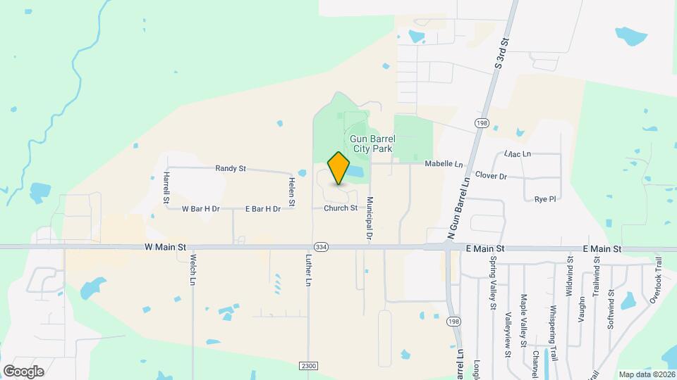 SilverLeaf Apartments at Gun Barrel City Mapa y Detalles de la Ubicación