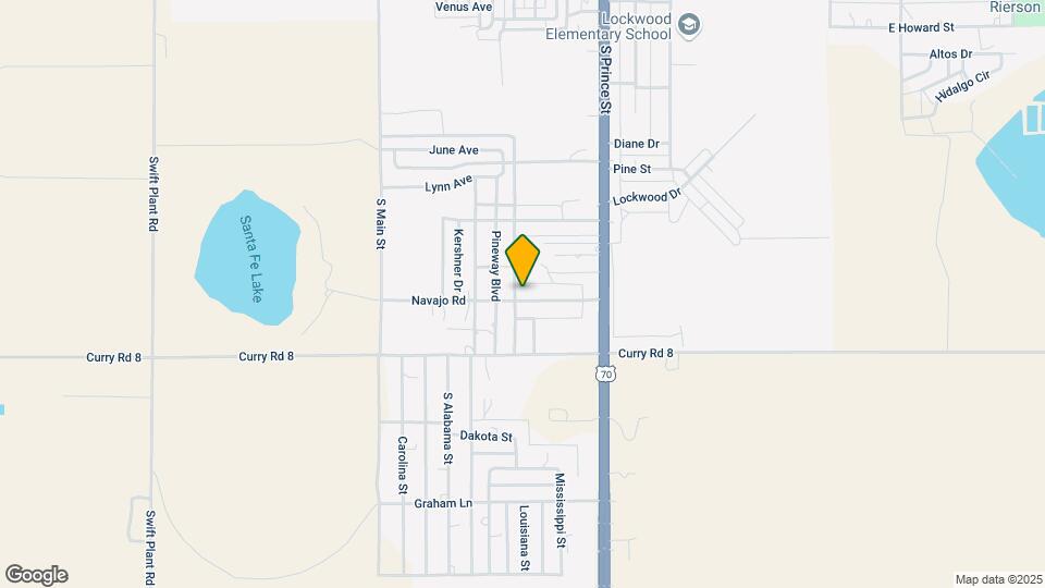 120 Navajo Rd Map and Location Details