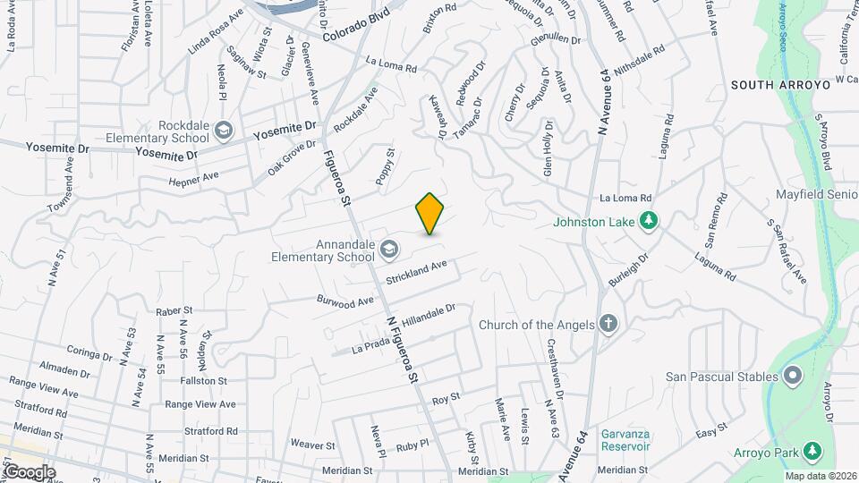 6217 Poppy Peak Dr Map and Location Details