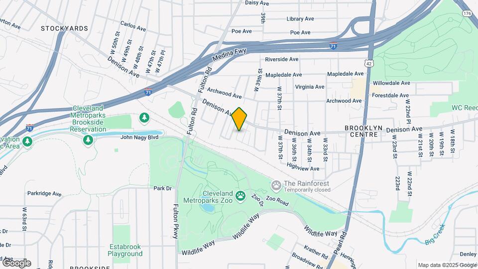 3854 W 40th St Map and Location Details