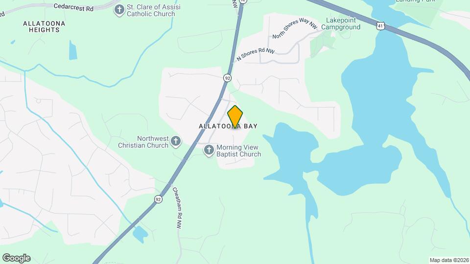 3712 Bayside Cove Mapa y Detalles de la Ubicación