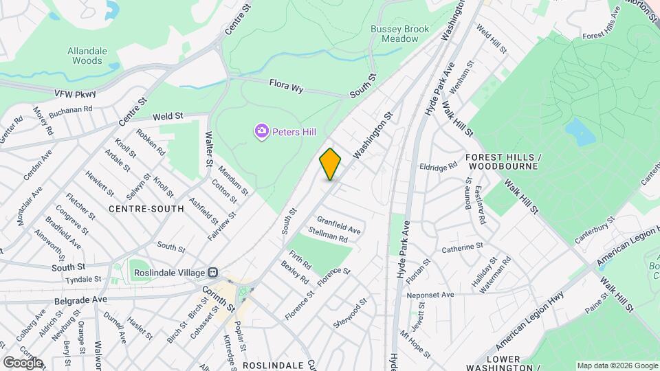 4041 Washington St, Unit 2 Map and Location Details