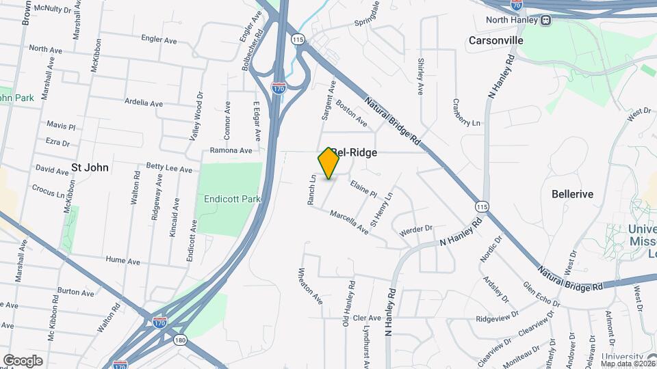 3437 Elmhurst Dr Map and Location Details