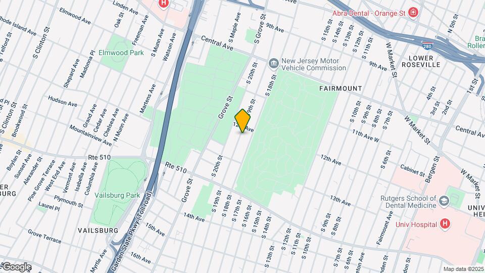 306 S 19th St Map and Location Details