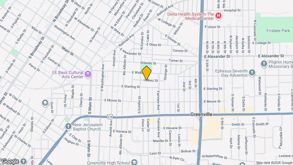 423 Inez St Map and Location Details