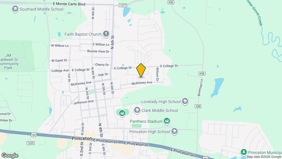 803 10th St Map and Location Details