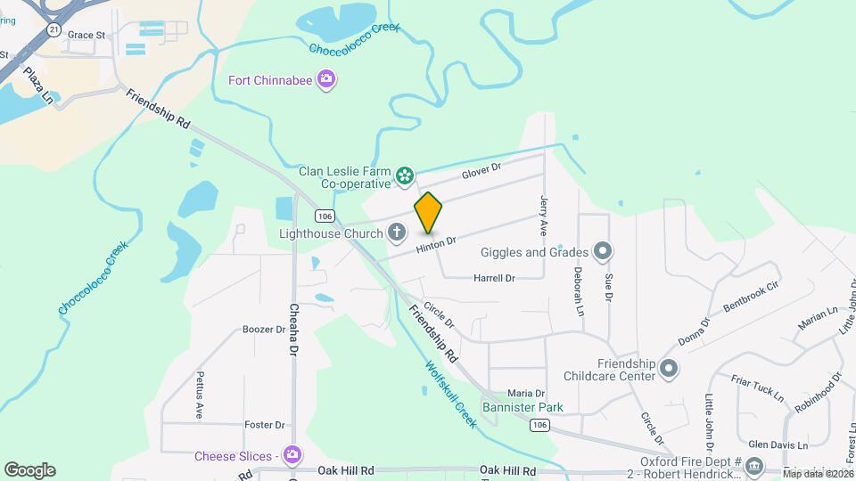 2025 Hinton Dr Map and Location Details