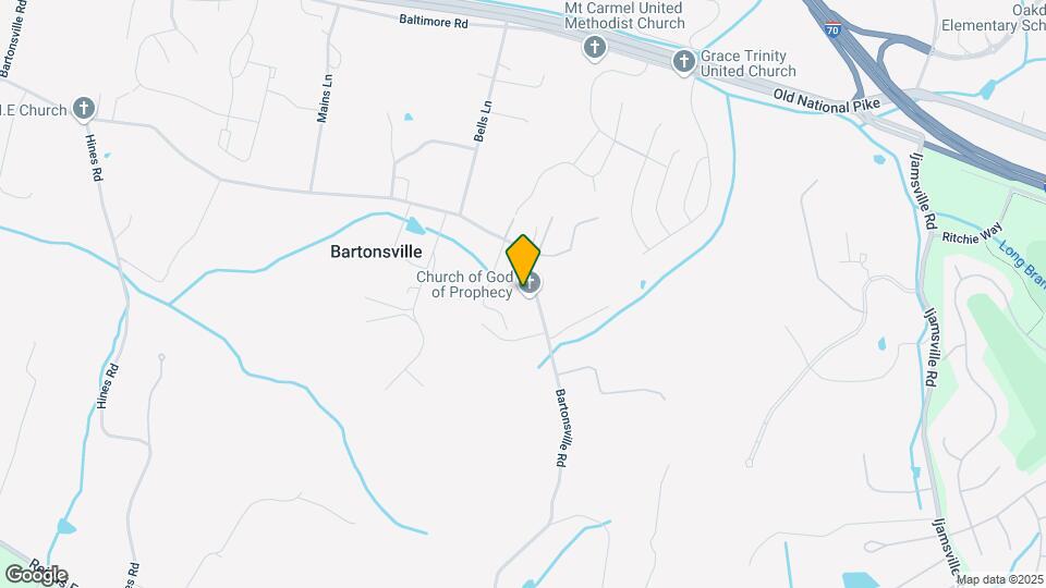5612 Bartonsville Rd Map and Location Details