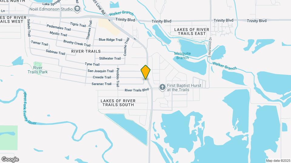 2608 Trent Trail Map and Location Details