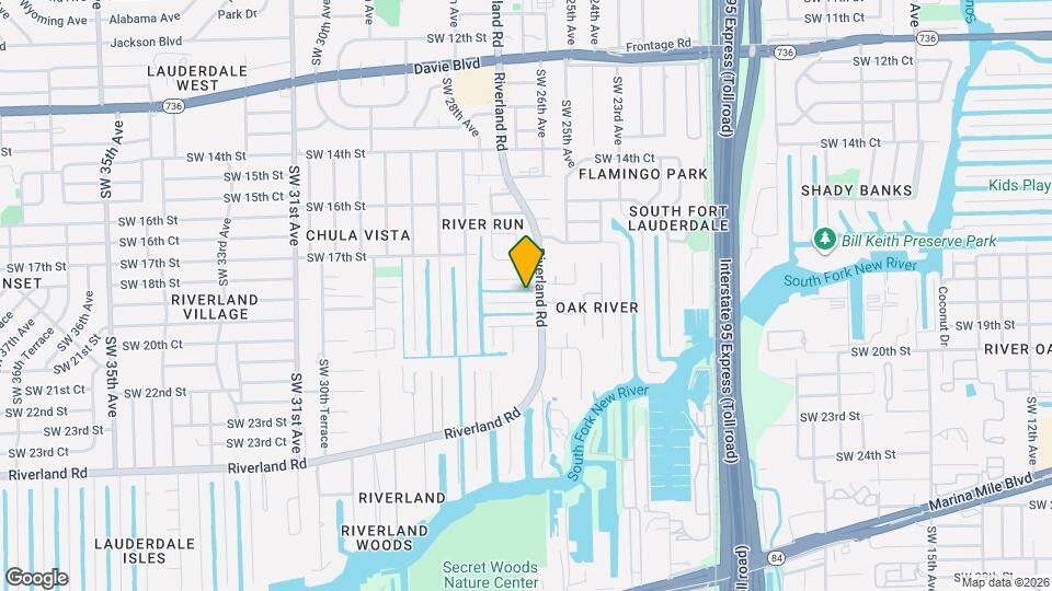 2621 SW 19th St Map and Location Details