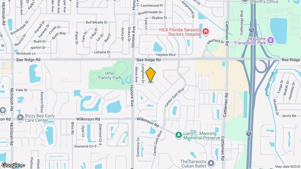 4042 Cochise Terrace Map and Location Details