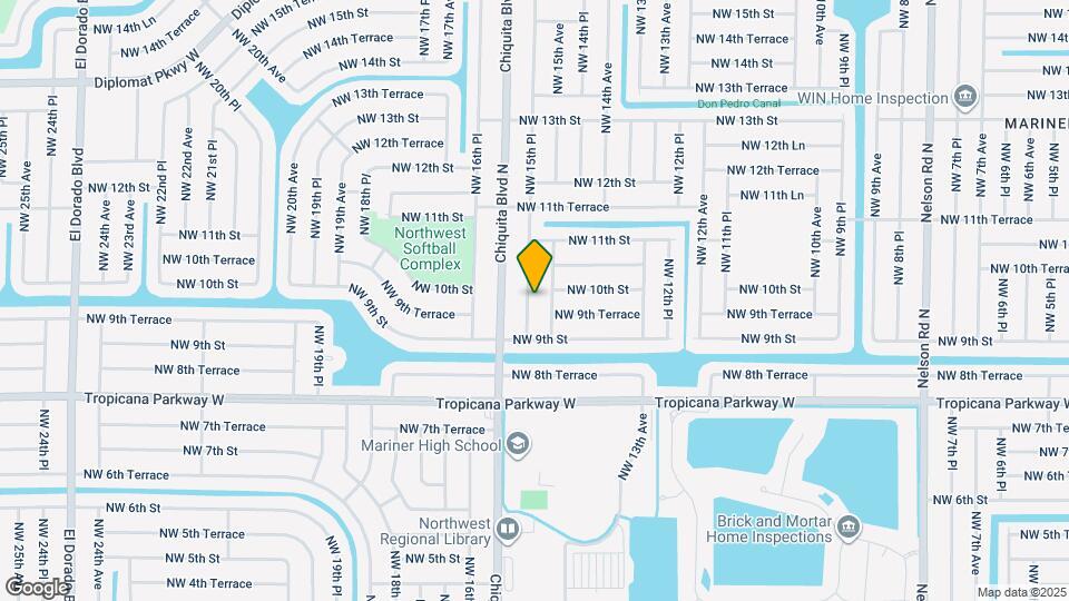921 NW 15th Pl Map and Location Details